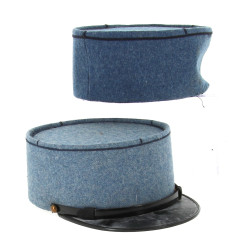 Képi en drap bleu horizon 14/18 jamais p