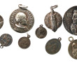MEDAILLES RELIGIEUSES - Lot de 9 médaill