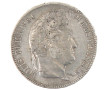 Ecu 5 fr Louis Philippe argent 1833 poid