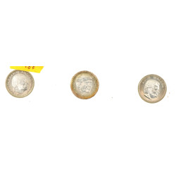 PRIX NOBEL - 3 médailles commémoratives 