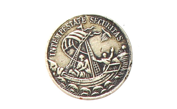 PORTE BONHEUR DE MARIN - jeton en laiton