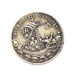 PORTE BONHEUR DE MARIN - jeton en laiton