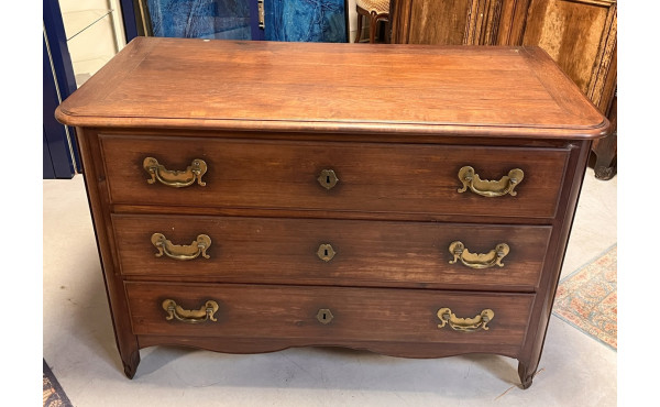 Commode en acajou style XVIIIe 124 x 64 