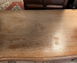 Commode en bois naturel, ouvrant à 3 tir
