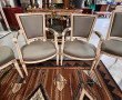 Paire de fauteuils et paire de chaises e