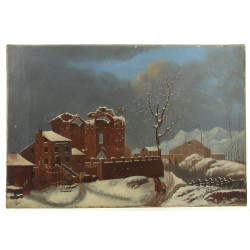 Ecole Européenne du Nord, fin XIXème, dé