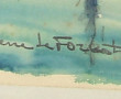 René LE FORESTIER (1903-1972) "Marine à 
