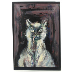 Michel COSTIOU (XX-XXI) "Portrait de cha