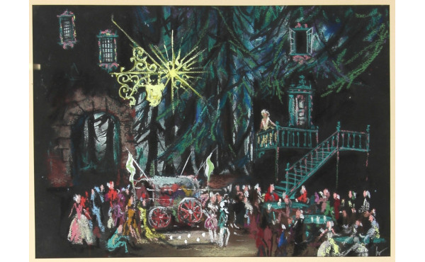 Georges WAKHEVITCH (1907-1984) "Projet d