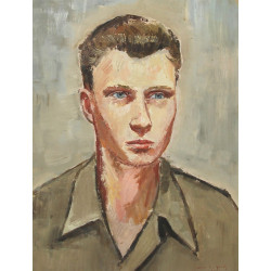 Jean LE MERDY (1928-2015) "Portrait de j