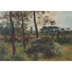 Eugène Léon LABITTE (1858-1937) "Paysage