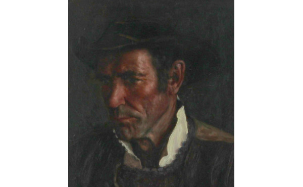 Henry D'ESTIENNE (1872-1949) "Portrait d