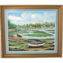 Gabriel CARADEC (1920-2004) "Environs de