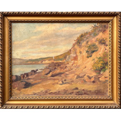 Gabrielle DELAVALLEE (1864-1930) "Vaches