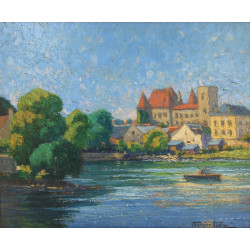 Mary MERCIER (Xxème) "Château de Nemours