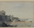 M.A. DABADIE (Xxème) "Vue de Saint-Malo 