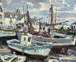 Jean-Louis LE TOULLEC (1908-1999) "Port 