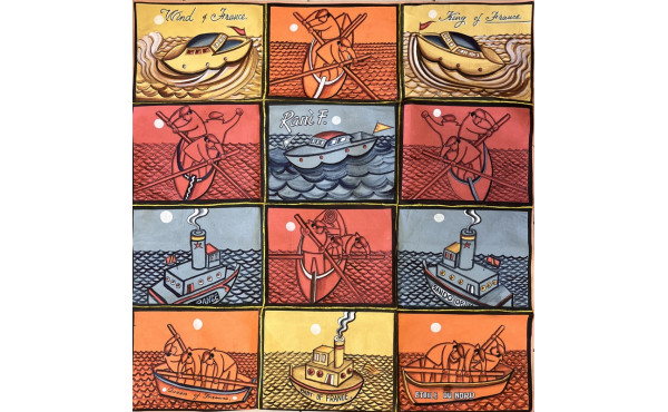 Bruno TREMOHARS (1955) - Toile peinte su