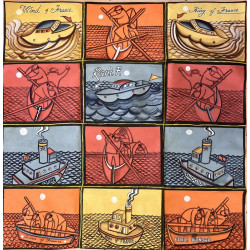 Bruno TREMOHARS (1955) - Toile peinte su