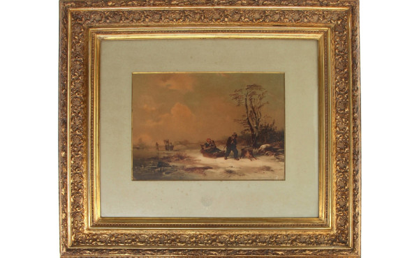 Eduard HILDEBRANDT (1817/18-1869) "Paysa