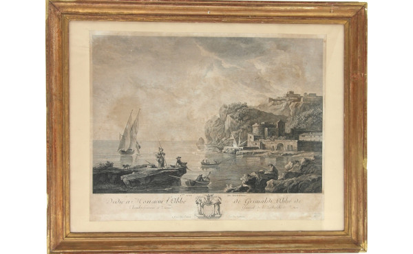 Joseph VERNET (1914-1789) "Première vue 