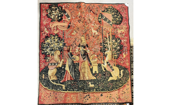 Tenture mécanique LA DAME A LA LICORNE, 