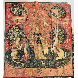 Tenture mécanique LA DAME A LA LICORNE, 