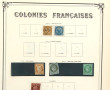 COLONIES FRANCAISES CLASSIQUES et OCCUPA