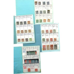 FRANCE - 4 carnets à choix de 3 à 12B ne