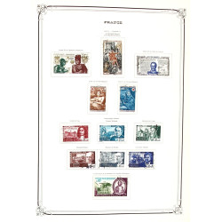 FRANCE - Classeur YT de TP oblitérés 196