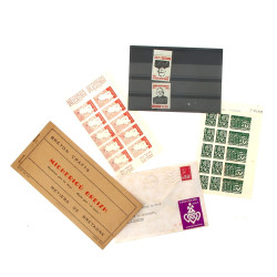 BRETAGNE - Lot de vignettes en feuillets