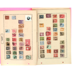 JAPON - 185 TP oblitérés sur charnières 