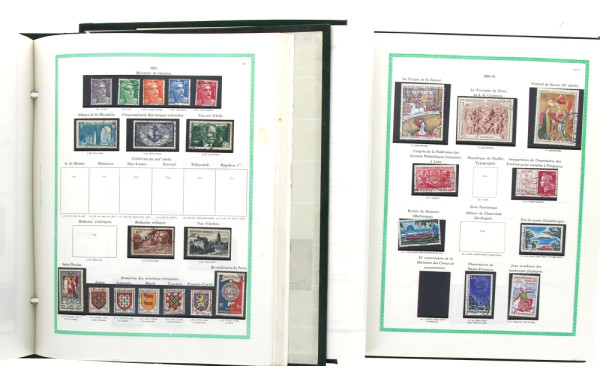 FRANCE - 2 classeurs YT vol I et II des 