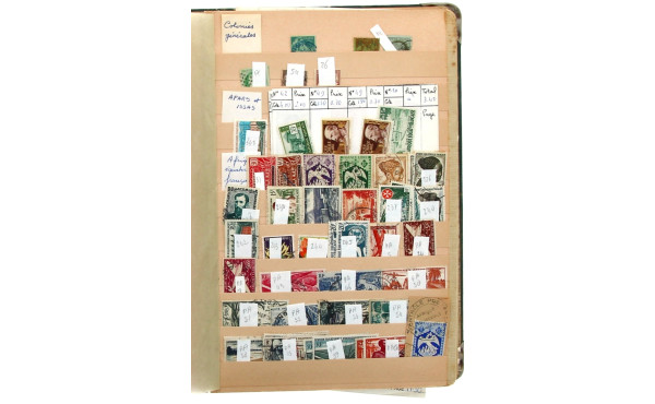 DIVERSES COLONIES FRANCAISES - Classeur 