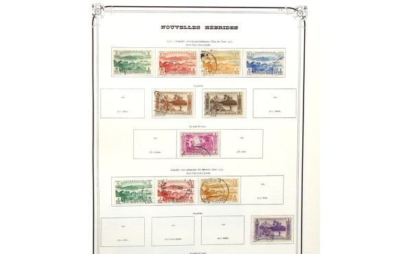 COLONIES FRANCAISES et TOM - Classeur d'