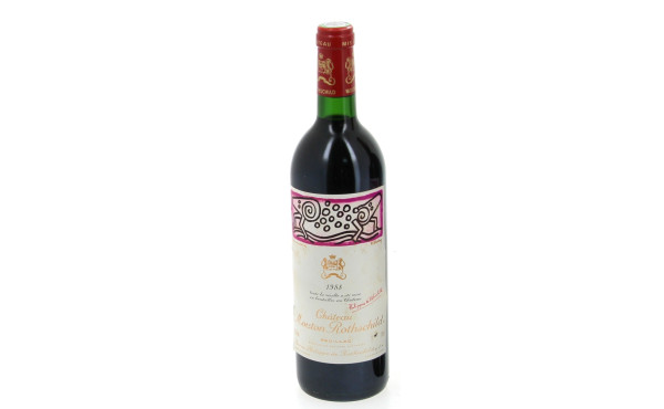 1 B MOUTON ROTHSCHILD 1988 (qqs accrocs 