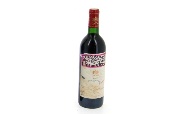 1 B MOUTON ROTHSCHILD 1988 (qqs accrocs 