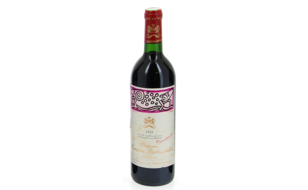 1 B MOUTON ROTHSCHILD 1988 (qqs accrocs 