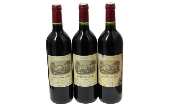 3 B Ch CARRUADES DE LAFITE 1998 (1 ELA)