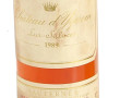 1 B Ch YQUEM 1989 Sauternes (salissures 