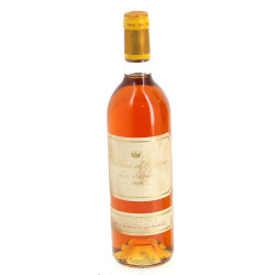 1 B Ch YQUEM 1989 Sauternes (salissures 