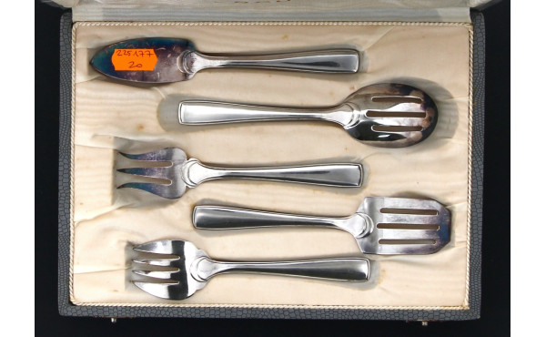 ERCUIS - 5 petits couverts de service en