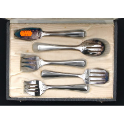 ERCUIS - 5 petits couverts de service en