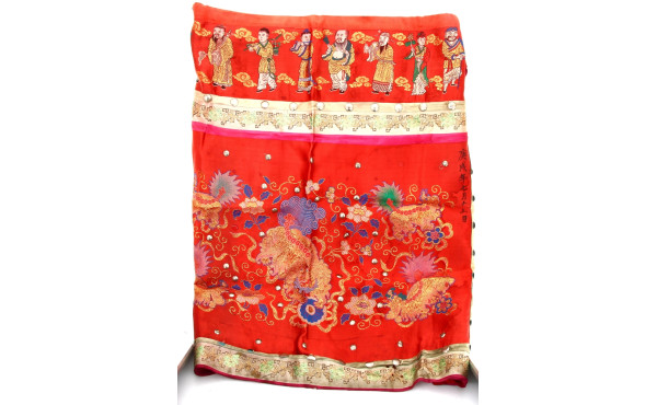 CHINE - Tenture de temple taoïste en soi