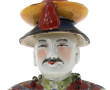 CHINE - Grand dignitaire en porcelaine p