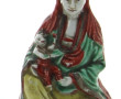 Statuette chinoise "Mère et enfant", por