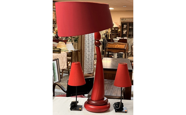 DRIMMER - Lampe moderne dans les tons ro