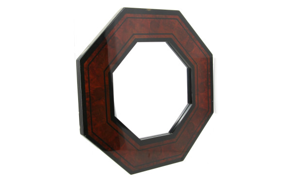 Miroir à pans coupés des années 80, enca