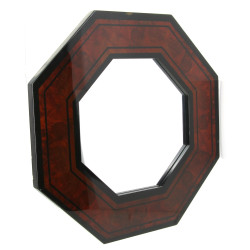 Miroir à pans coupés des années 80, enca
