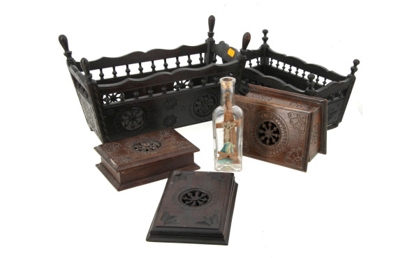 Petite bouteille de la Passion, H 16 cm 